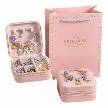 Imagem de Conjunto De Fabricação De Pulseiras Diy Charm Com Caixa De A - JQF