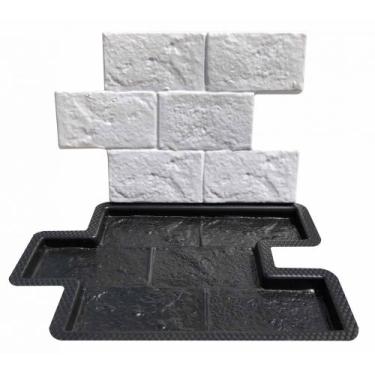 Imagem de Forma 3D Gesso e Cimento ABS - Tijolinho - Xmoldes Formas 3D