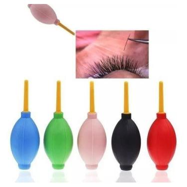 Imagem de 10x Soprador Em Bomba Manual Secador Cola Cílios Alongamento - oem