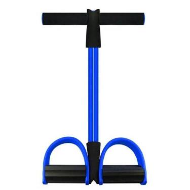 Imagem de Acessório Extensor 2 Elásticos Exercícios Academia Ginástica Tensão - 