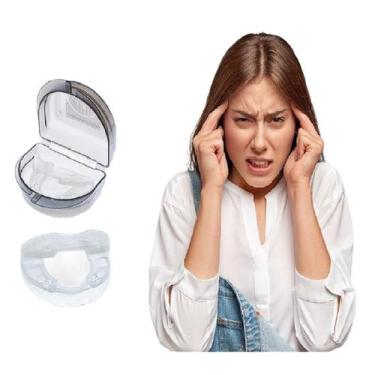 Imagem de Placa Oclusal Bruxismo Ronco 5Em1+ Estojo+ Pá+ Moldeira - Luctor