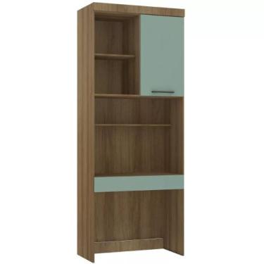 Imagem de Bancada de Estudos Modulada 90cm 1 Porta e 1 Gaveta Paris Luciane Móve