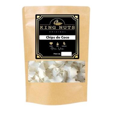 Imagem de Coco Chips sem Açúcar 500gr King Nuts