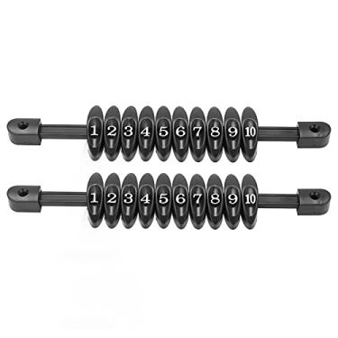 Imagem de Unidade de pontuação universal para pebolim, leve, 10 números, conjunto de 2 para mesas de futebol de mesa padrão