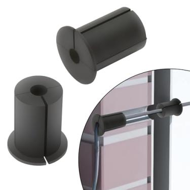 Imagem de Starlink Buchas de alimentação de cabo para orifício de parede, kit de roteamento de cabo Starlink, passagem de parede de cabo Starlink para ilhós de cabo Ethernet Starlink, acessórios Starlink de silicone