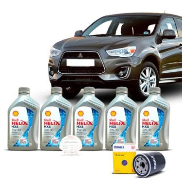 Imagem de Kit Troca de Oleo 5w30 e ASX 2.0 16V 2013 a 2016 (Cambio CVT)