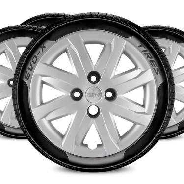 Imagem de Jogo Calota Aro 14 4x100 Design Saveiro Compatí Volkswagen