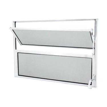 Imagem de Janela de Alumínio Basculante CRV Classic 40x60cm Branca