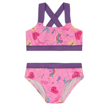 Imagem de Biquíni em malha UV Infantil menina Brandili