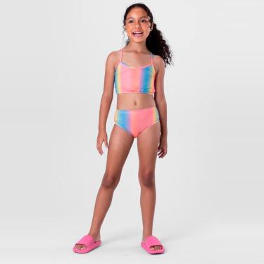 Imagem de Biquíni em malha UV infantil menina Brandili