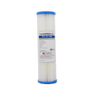 Imagem de Refil Plissado Lavável Reutilizável Hydronix 10" de Altura x 2,5", 20 