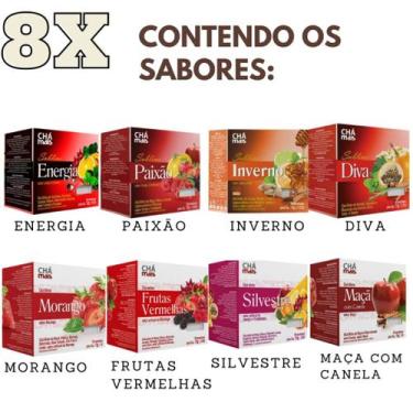 Imagem de Chá em Sachê - Kit com Sabores diversos de Chá - Caixinhas de Chá Vari