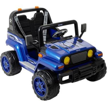 Imagem de Carro Eletrico Jipe Peg Perego Ranger 538 Off Road 12v Azul - Peg-Pére