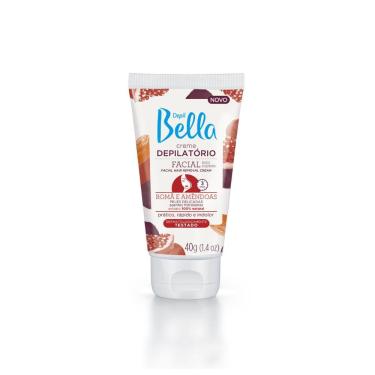 Imagem de Depil Bella Creme Depilatório Facial Romã e Amêndoas 40g