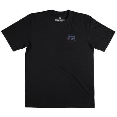 Imagem de Camiseta Masculina Manga Curta Algodão fio 30 Streetwear John Roger Pu