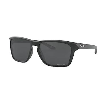 Imagem de Oakley Óculos de sol Sylas XL preto fosco com lente polarizada preta Prizm 60 mm, Preto fosco, One Size