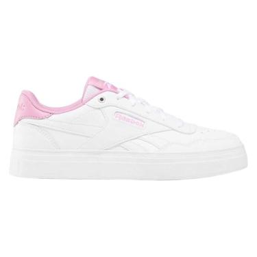 Imagem de Reebok Tênis feminino Court Advance Bold, Ftwwht Jaspnk Ashlil, 35