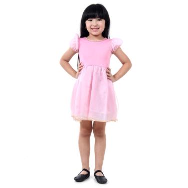 Imagem de Fantasia Vestido Bebê Rosa - Carnaval