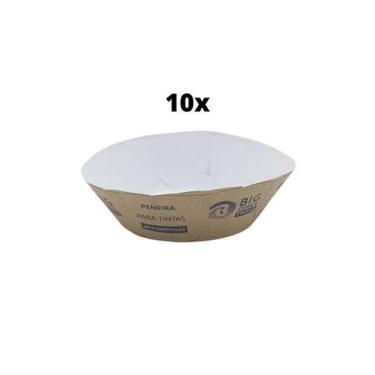 Imagem de Kit com 10  Peneira para Tintas Automotivas - Big Cores Tintas