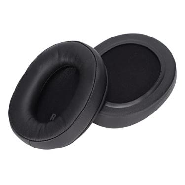 Imagem de Kimiss Confortável e Durável As Orelhas de Reposição para Os Fones de Ouvido ATHSR9 ATHDSR9BT ATHWS990BT, Earpads Esponja Espuma Memória Alta Densidade Com Couro Proteína Macia, Oferece Perfeito
