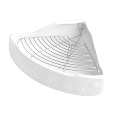 Imagem de IEUDNS Caixa de ninhada de Pet Bandear de pet -panela Pan Bandeja Pequenos Animais Bandejas de areia Pan de areia para hamster, rato, cobaia porquinho, Branco