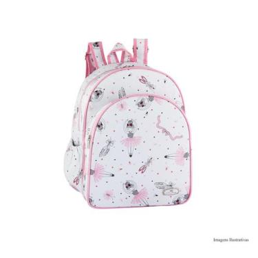 Imagem de Mochila Maternidade Grande Bailarina Saida Bebê Menina - Merver
