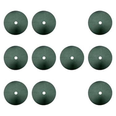 Imagem de Generic 10pcs Árvore anéis de cobertura morta barreira de maconha paisagismo redondo redondo espessado protetor de árvores de frutas resistentes ao, Hole de 82cm de 10