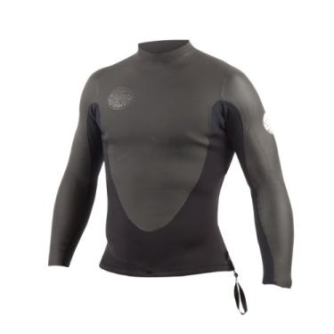 Imagem de Rip Curl Jaqueta de manga comprida Rubber Soul, preta, PP