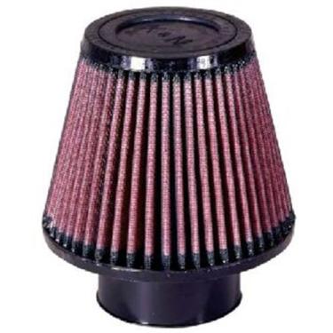 Imagem de Filtro de ar: Redonda Cônica Universal Filtro de Ar; da base de dados de diâmetro externo: 6 (152 mm); flange diâmetro interior: de 3 em (76 mm); flange comprimento: 1,75 (44 mm); tipo de flange: centrada altura: 5 (127 mm) de Diâmetro Exterior Superior: 4 pol (102 mm) Top Estilo: Borracha