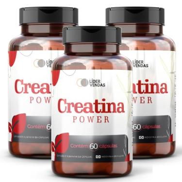 Imagem de Creatina Power - 3g com 60 cápulas - 3 potes