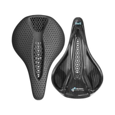 Imagem de Selim de Bicicleta Ryet 145mm - Leve (130g) - Carbono 3D Impresso - MT