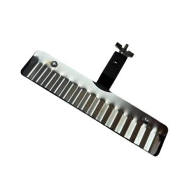 Imagem de Milageto Superfície de Jogo de aço para Percussão Crasher, Acessório Profissional de Bateria com Efeito Sonoro para Exercícios de Palco E Concerto, L