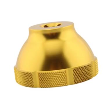 Imagem de YIJU Ferramenta de instalação e remoção de movimento central de bicicleta de 16 entalhes de 44 mm para BBT-69.2 XT BB70 BB5700, Ouro