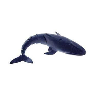 Imagem de Brinquedo Submarino Tubarão RC Com Controle Remoto, Luzes E Spray De Á