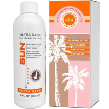 Imagem de Sun Laboratories by Giesee Spray Autobronzeador Labs Para Um Brilho Dourado - Frasco Ultra Escuro De 240 Ml. Frasco. Esta Não É Uma Loção Autobronzeadora. Solução Feita Com Aerógrafo.
