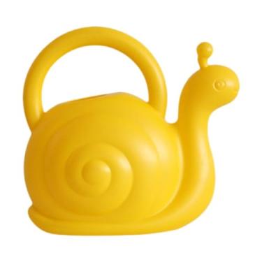 Imagem de Bothyi Regador infantil, pequeno regador, adorável e confortável vaso de rega de jardim, ferramenta de jardinagem para pátio, quintal e plantas de interior, Amarelo