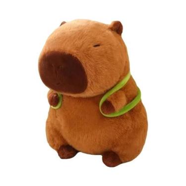 Imagem de Brinquedo De Pelúcia Capivara 12-33cm Boneca Kapibala Fofa Para Menino