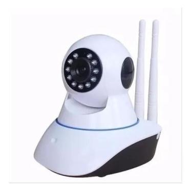 Imagem de Câmera Ip Wifi Noturna Rotativa 2 Antenas Wireless - luatek