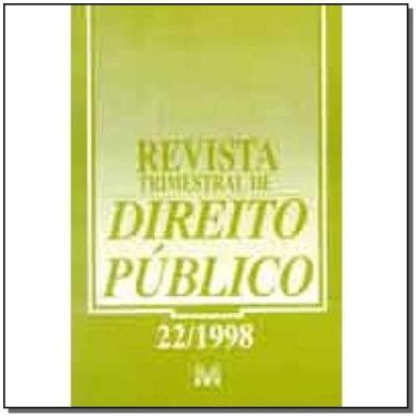 Imagem de Revista trimestral de direito publico ed. 22 - MALHEIROS EDITORES, 3