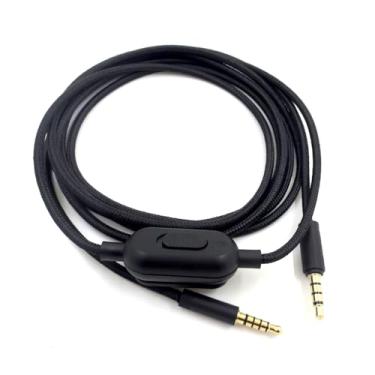 Imagem de Adaptador de cabo de fone de ouvido de áudio macho de 3,5 mm para Logitech GPRO X G233 G433 B