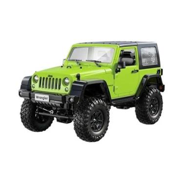 Imagem de Verde Escala 1:14 Jeep Wrangler H6001 Controle Remoto Veículo off Road