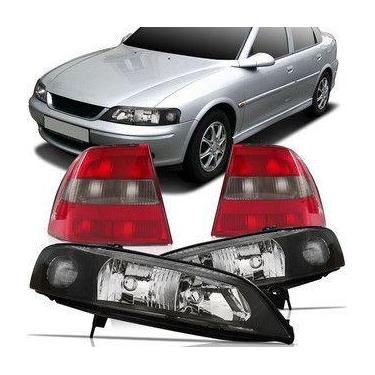 Imagem de Combo Transformação Par Farol Vectra 1997 A 1999 Para 2005 + Par Lante