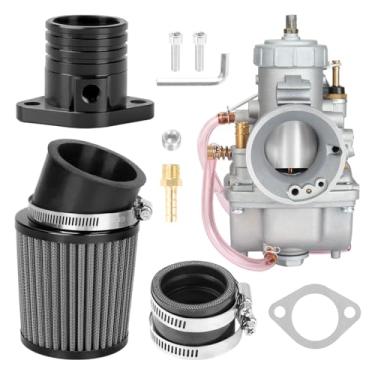 Imagem de Kit de reposição de carburador VM34 para 420cc 301cc GX390 GX340 GX270 Motor 11Hp 13Hp Mini Bike Go Kart Preto