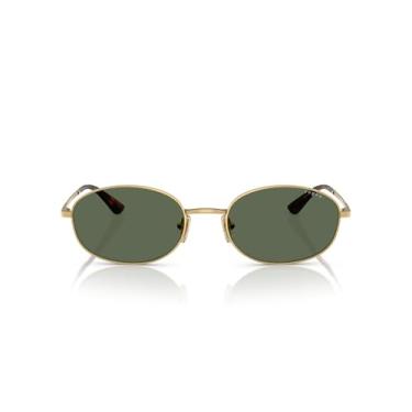 Imagem de Óculos de Sol Vogue Eyewear 0VO4323S 280/71 Tam 56 / Ouro - Lentes Verde Escuro