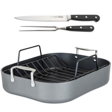 Imagem de Viking Culinary Assadeira 40051-9902C, 40,6 cm x 33 cm x 7,6 cm, preta