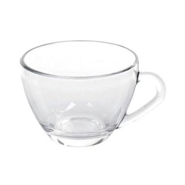 Imagem de Xícara de Chá Sem Pires Vidro Transparente 218ml Ref.15405 Em Casa Tem