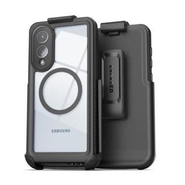 Imagem de Encased Capa de cinto à prova d'água para Samsung Galaxy S25 Edge com clipe para coldre [corpo inteiro] Capa protetora 360 com protetor de tela integrado (S25 Edge)
