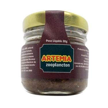 Imagem de Maramar Artemia Zooplanton 30g Alimento Peixes Ornamentais