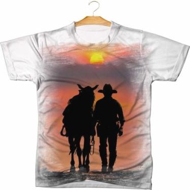 Imagem de Camiseta Blusa Cavalo Feminino Masculino Infantil - 09 - MAHALO CAMISE