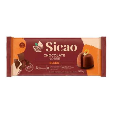 Imagem de Chocolate Barra Blend Nobre 1,01Kg - Sicao